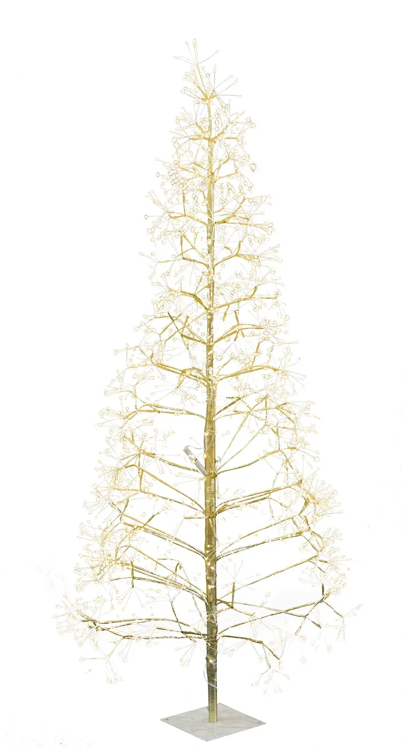 Drzewko LEDOWE 2000 LED 1,5m 1755 złote Drzewko LEDOWE 2000 LED 1,5m 1755 złote