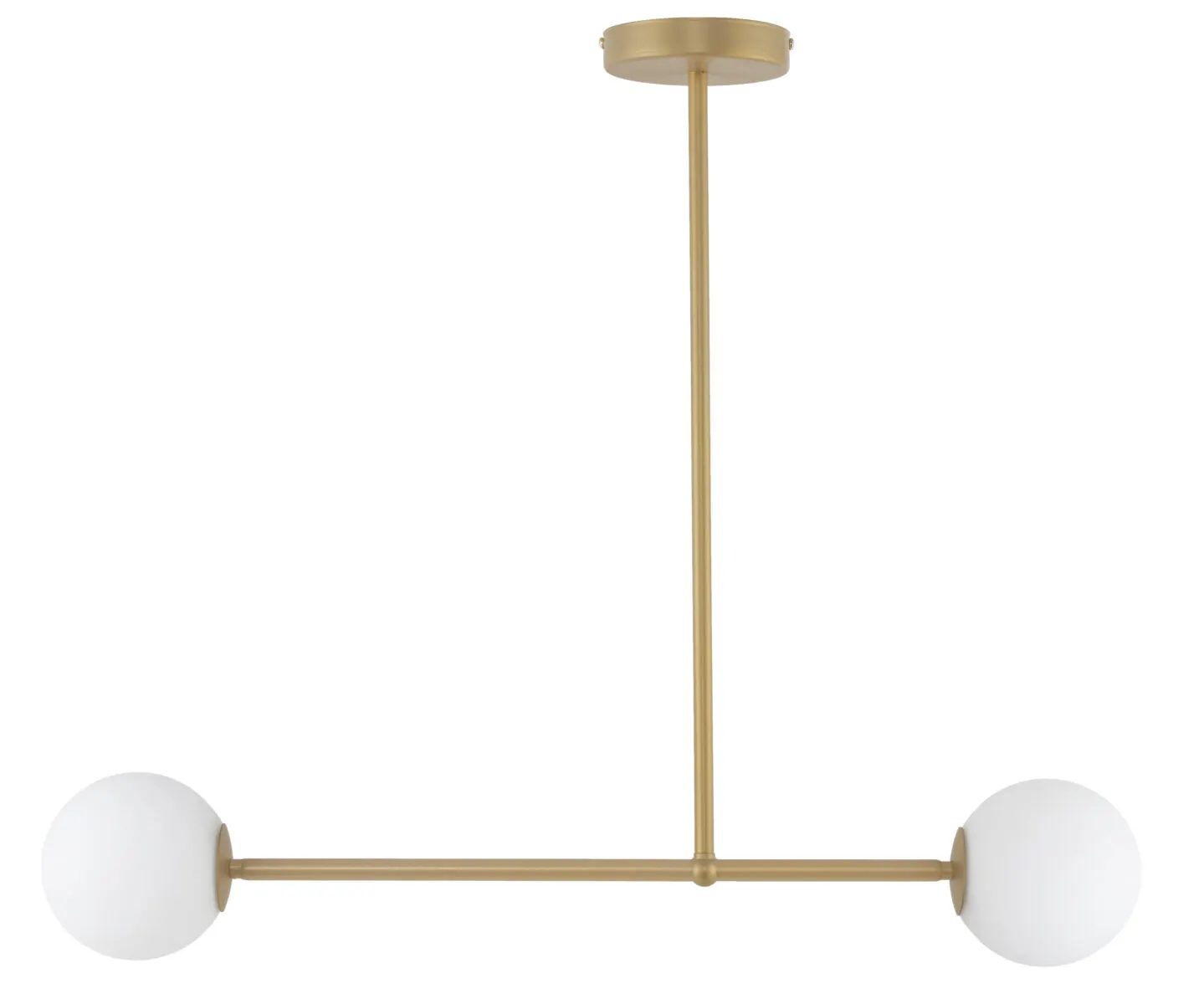 Lampa wisząca GAMA 2 biało-złota Lampa wisząca GAMA 2 biało-złota