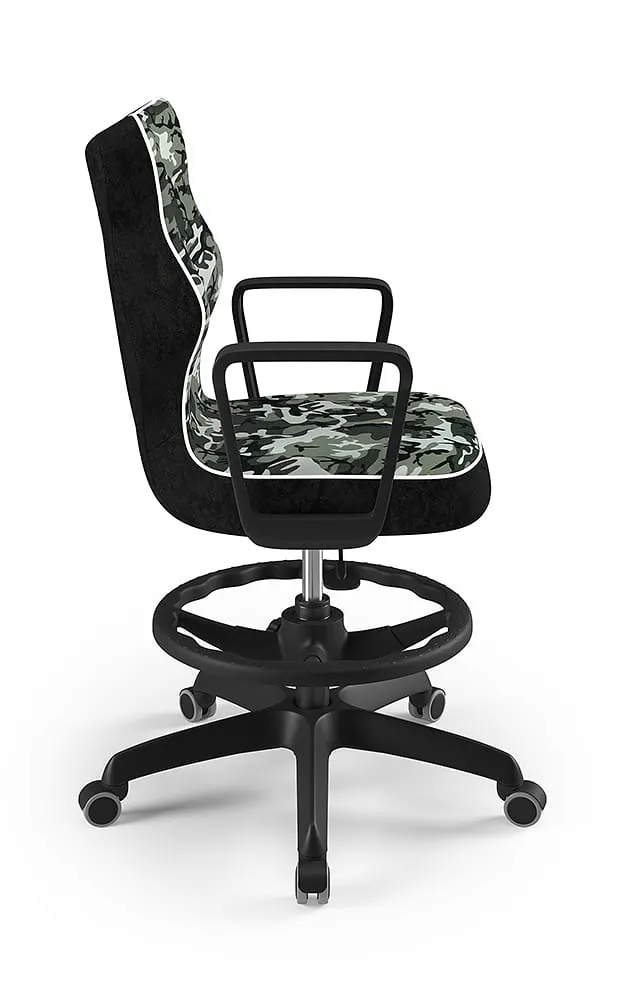 Krzesło młodzieżowe Norm czarny Storia 33 rozmiar 6 WK+P - MB-L-6-B-C-ST33