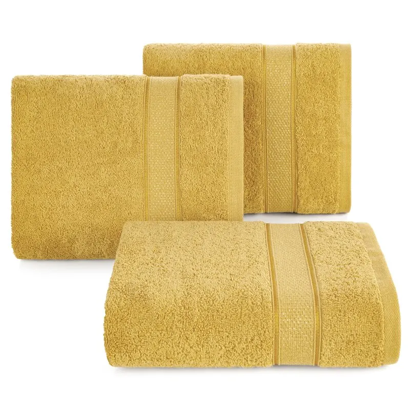 RĘCZNIK LIANA (12) 30 X 50 CM MUSZTARDOWY RĘCZNIK LIANA (12) 30 X 50 CM MUSZTARDOWY