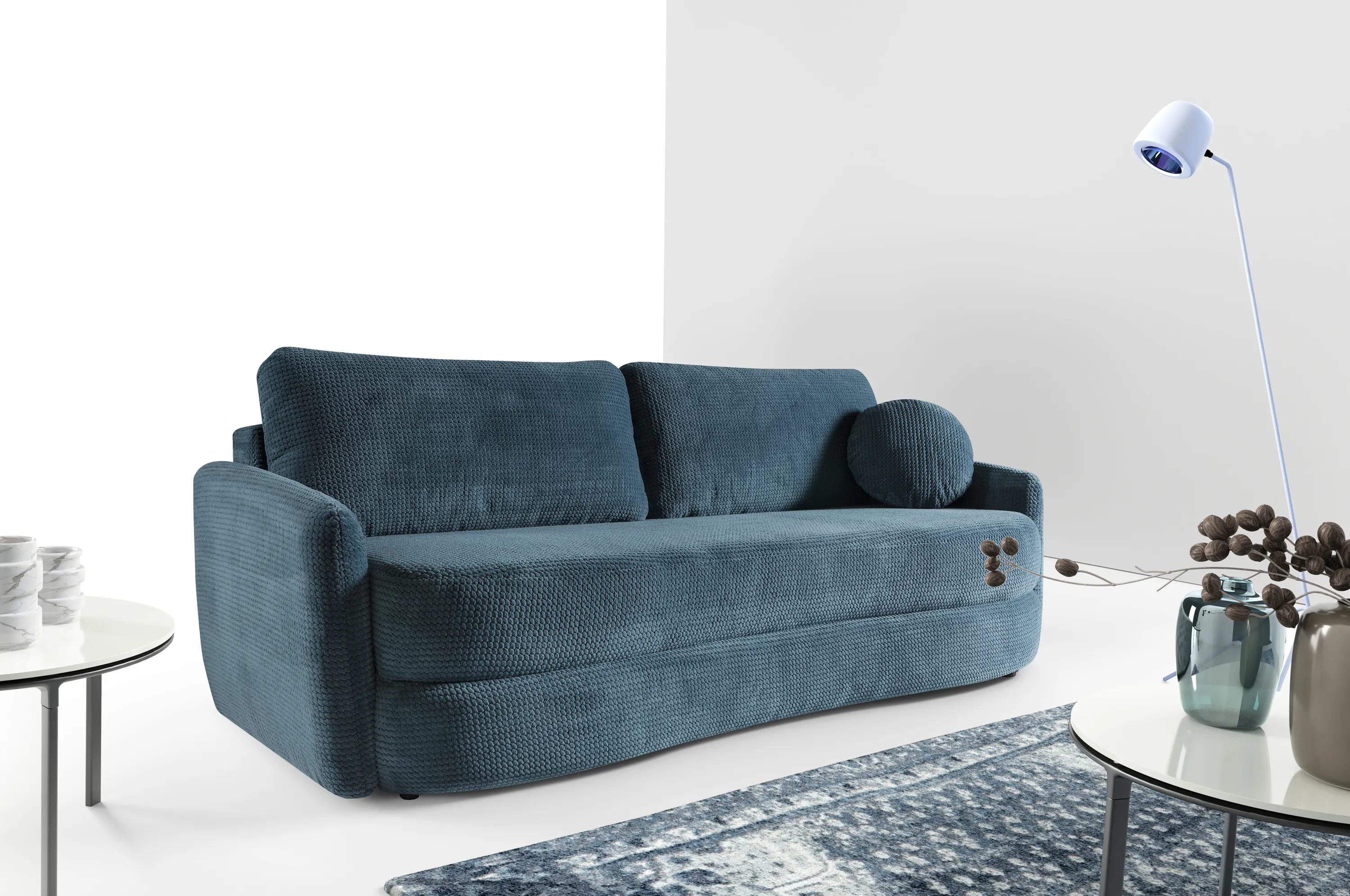 Sofa z funkcją spania Diana Muse 11 grafitowa