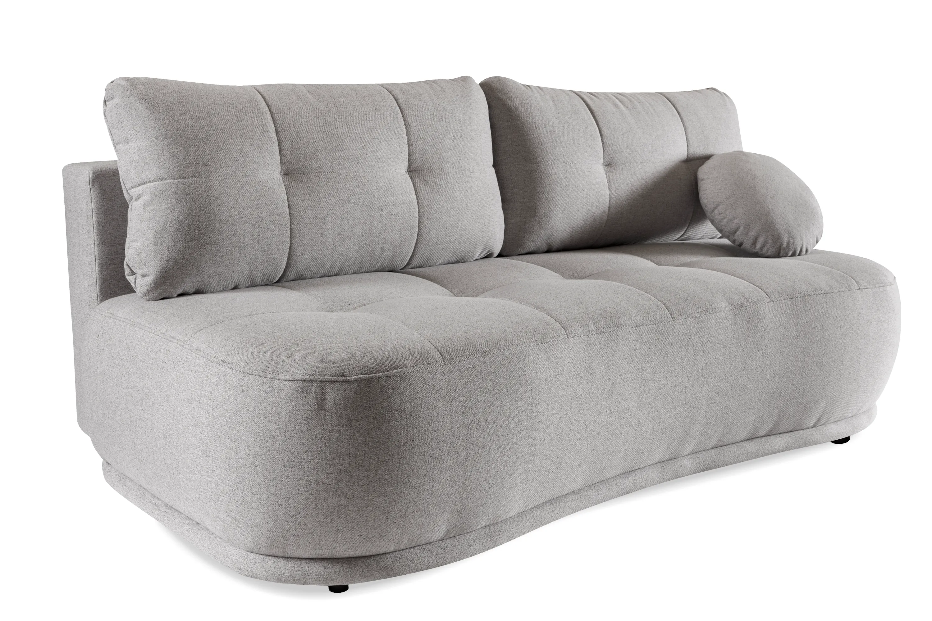 Sofa z funkcją spania Etna Neve 83 szarobeżowa