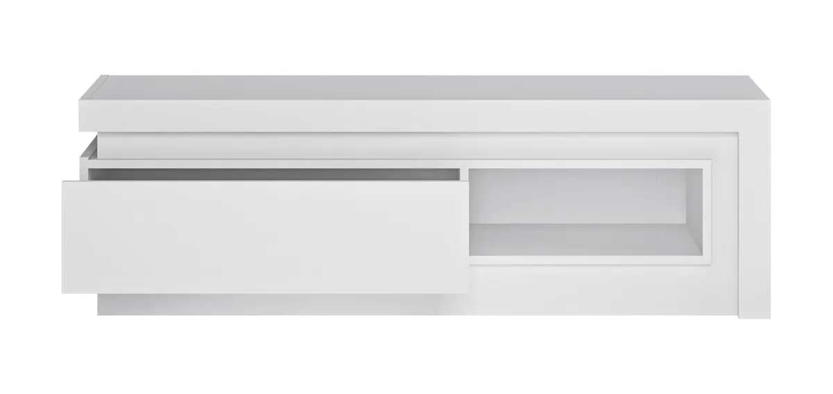 KOMODA RTV LYON BIAŁY LYOF02 BIAŁY ALPIN/BIAŁY HG - 6000000010697