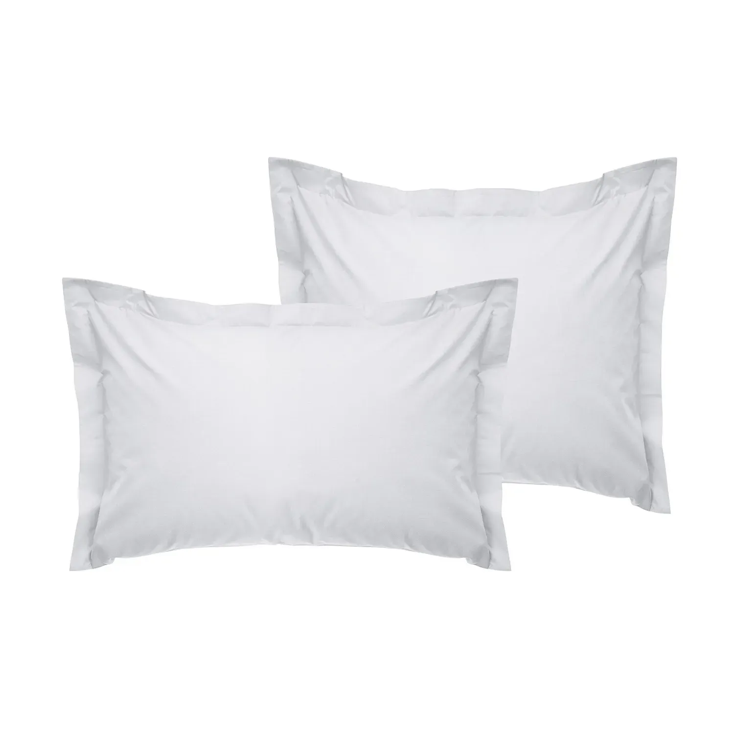 Zestaw poszewek na poduszki OXFORD TONNE GRISE 2 szt. 50x70 cm białe Zestaw poszewek na poduszki OXFORD TONNE GRISE 2 szt. 50x70 cm białe