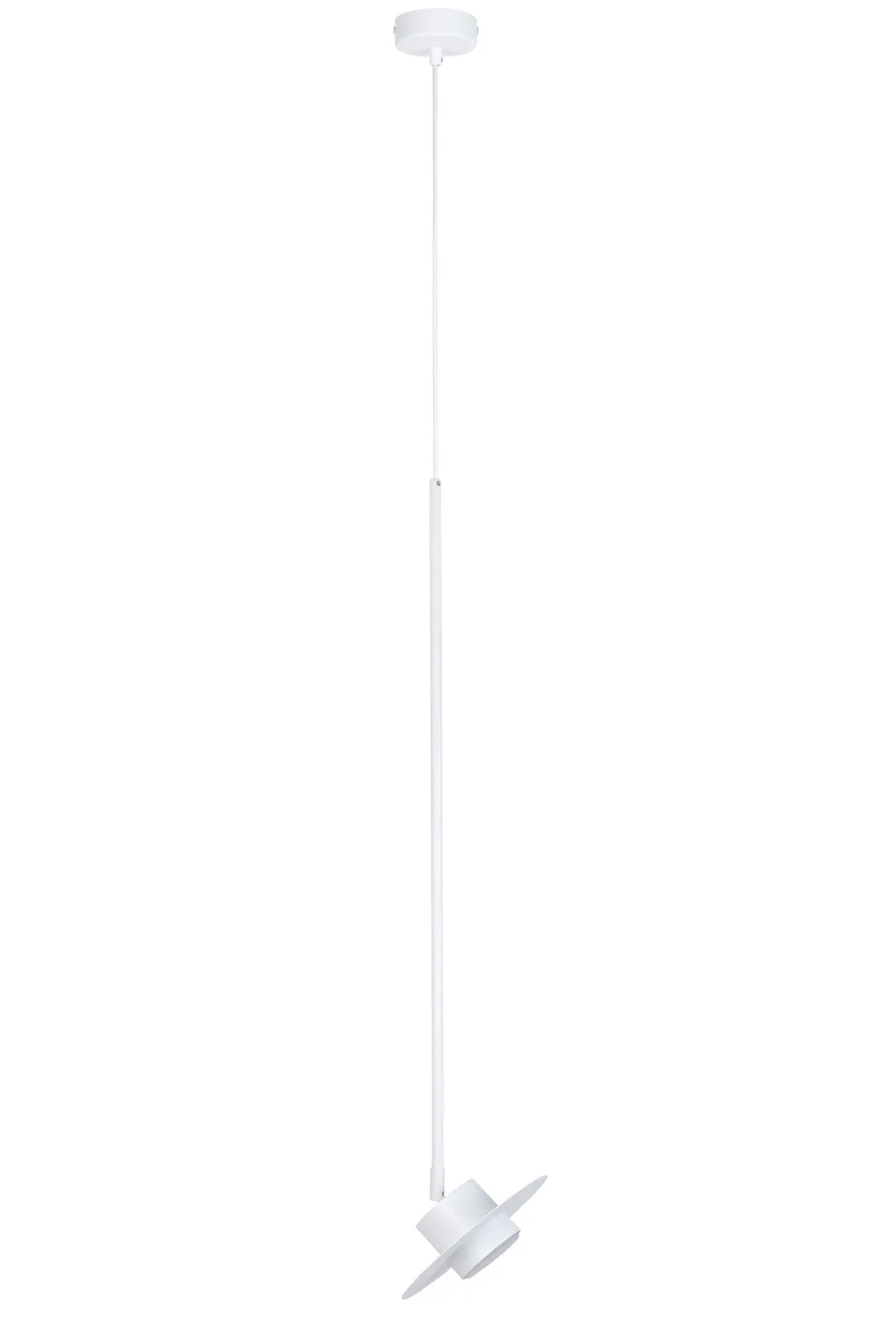 Lampa wisząca stalowa CHARLIE M dł. max 200 cm biała