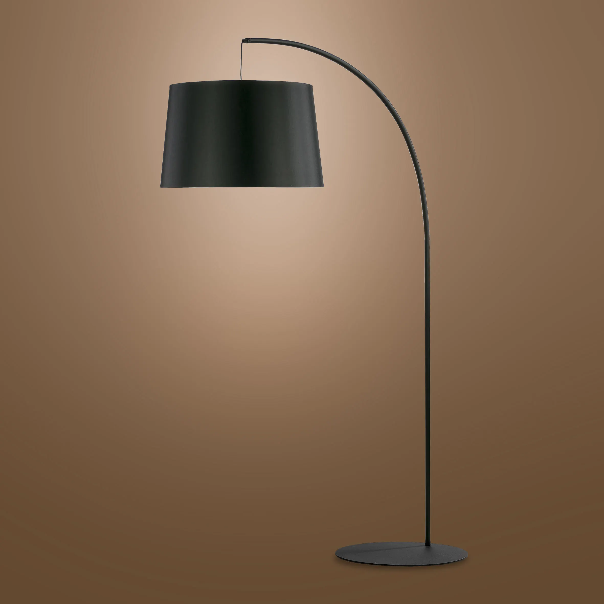 Lampa podłogowa HANG czarna 200x92x45cm - TK_5077