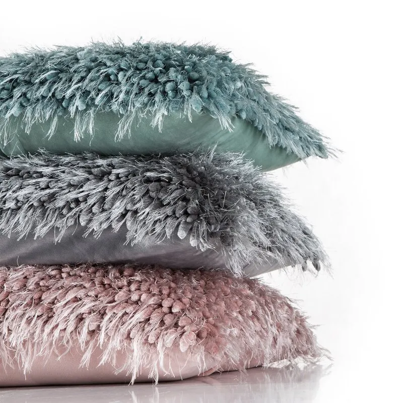 POSZEWKA KORAL 40X40 CM TURKUSOWY - EU_324588