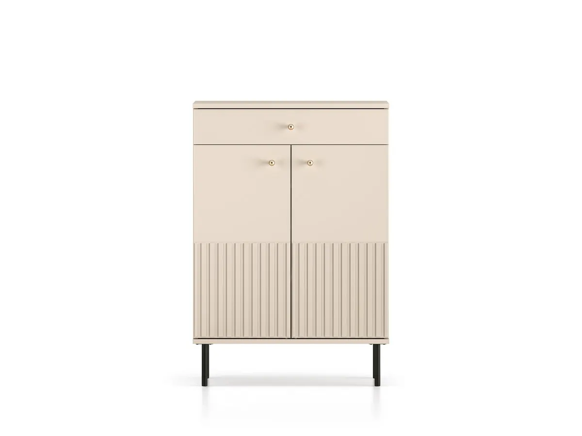 Szafka na buty 2-drzwiowa z szufladą SOPHIE 68x98 kaszmirowa - 1SOPH14-001