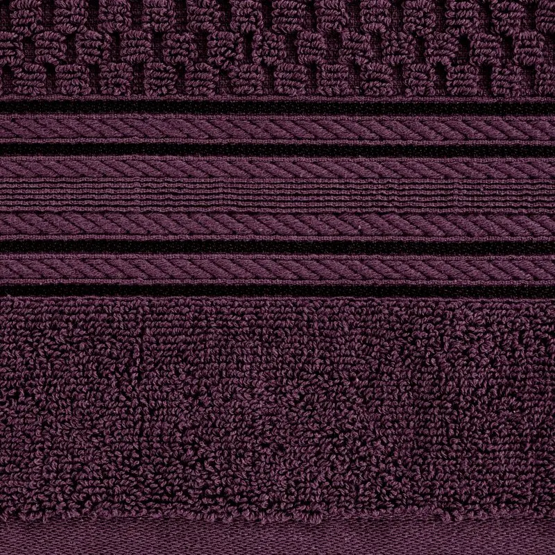 RĘCZNIK DAVOS (09) 50 X 90 CM CIEMNOFIOLETOWY - EU_463174