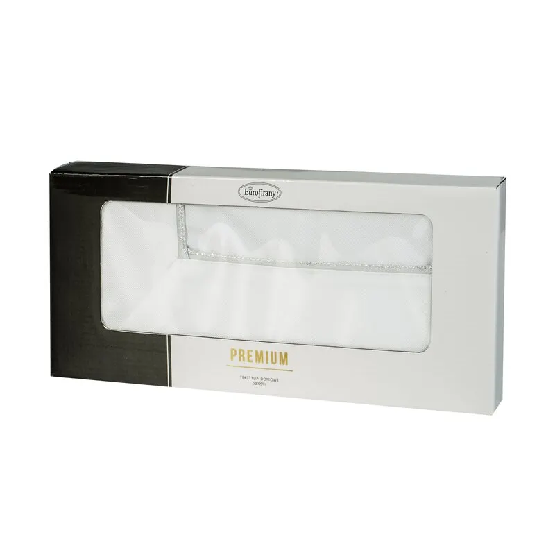 OBRUS MADELE 40 X 140 CM BIAŁY - EU_382224