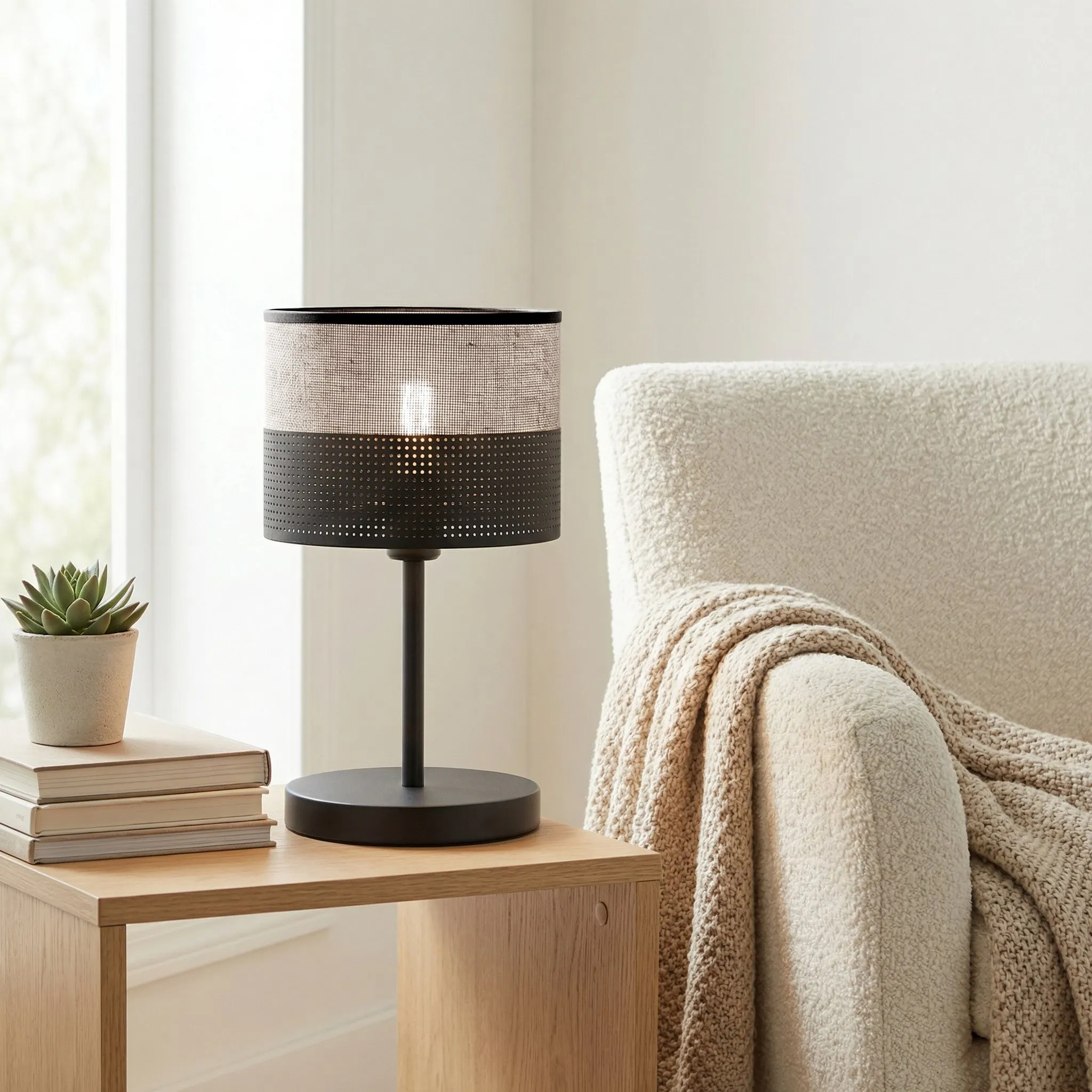 lampa stołowa, lampa nocna, stolikowy, minimalistyczna, lampka stołowa