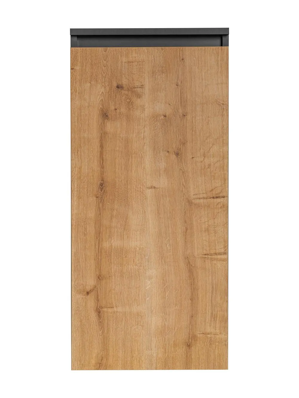 Szafka niska z koszem na pranie MONAKO szary, dąb hamilton 87x40x33cm - MONAKO_GREY_OAK_811_-_FSC