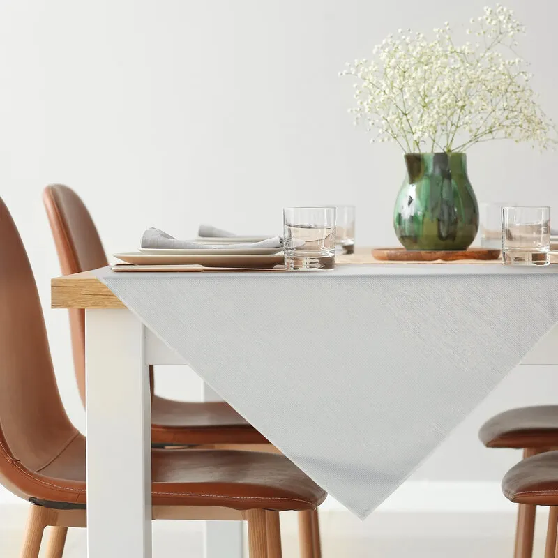 OBRUS ALISA 85 X 85 CM BIAŁY OBRUS ALISA 85 X 85 CM BIAŁY