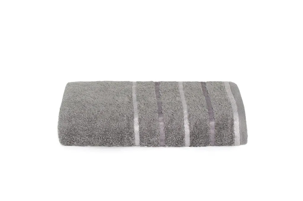 Ręcznik frotte FRESH 50x90 gramatura 500 grafitowy Ręcznik kąpielowy, Ręcznik