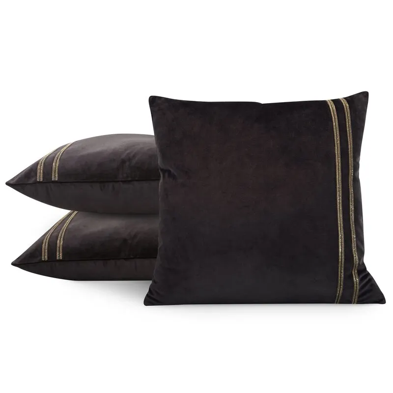 POSZEWKA VELVET 31 45 X 45 CM KREMOWY - EU_387733