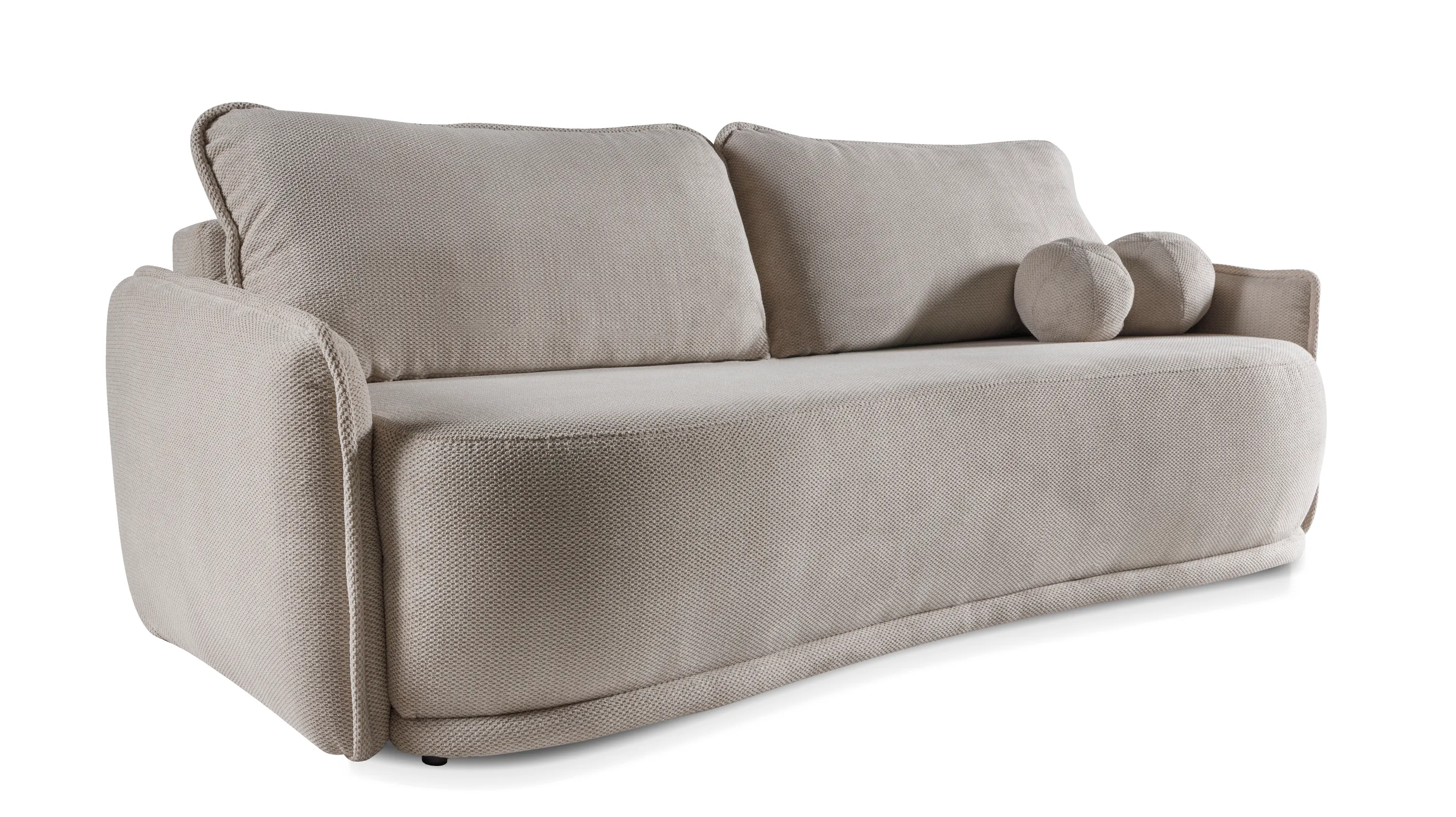 Sofa rozkładana z podłokietnikami PERUGIA Dunbar 25 - beżowy
