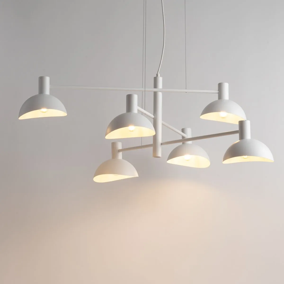 Lampa wisząca ARTIS 6 biała - SI_40532