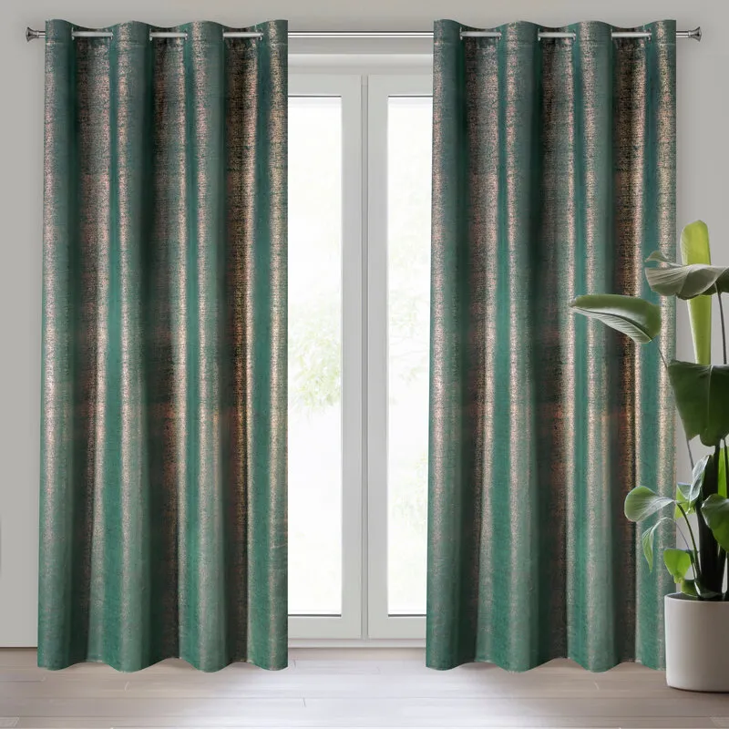 ZASŁONA GOTOWA AMBI 140 X 250 CM CIEMNOTURKUSOWY ZASŁONA GOTOWA AMBI 140 X 250 CM CIEMNOTURKUSOWY