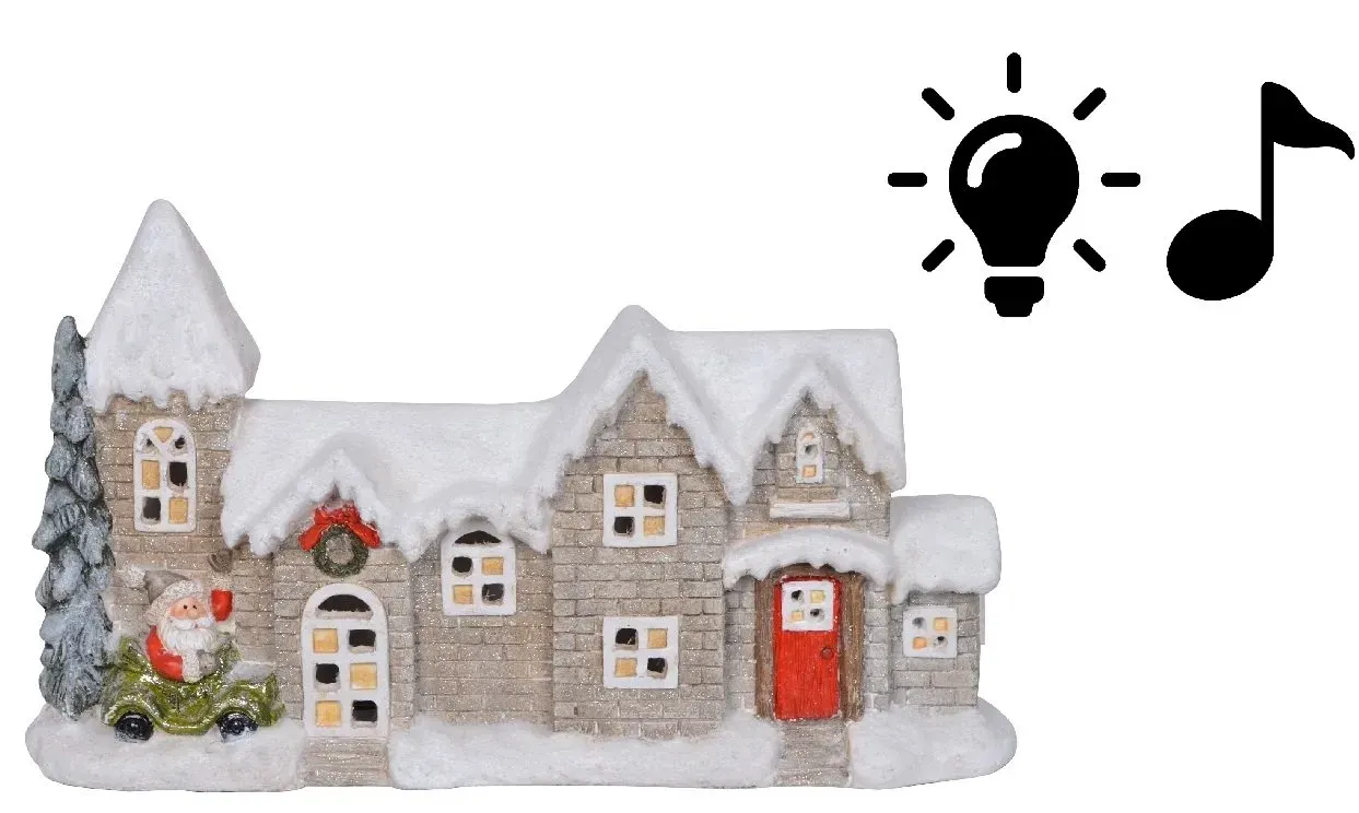 DOMEK ceramiczny 2327 LED szampański