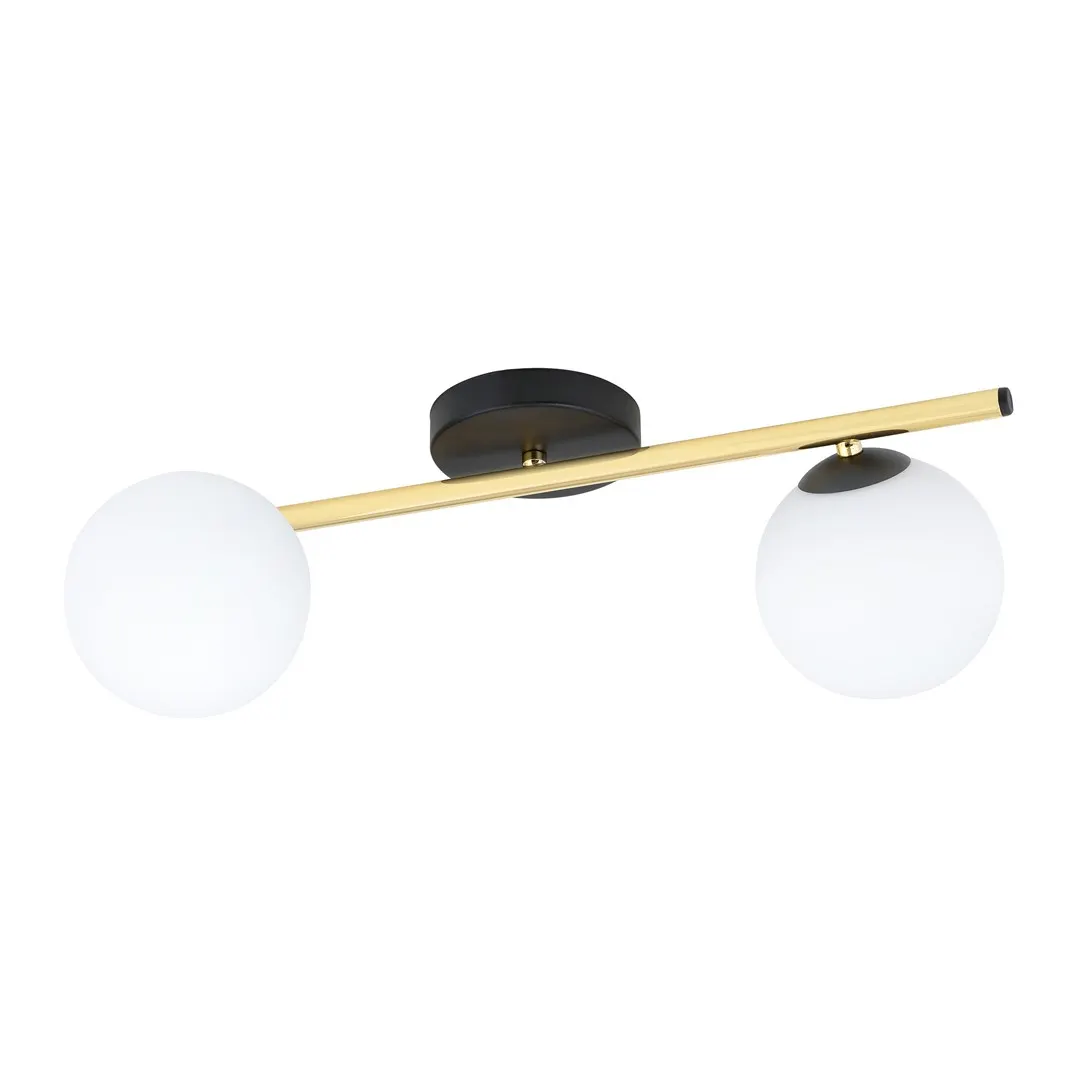 Lampa sufitowa  SPLENDI Czarny,Złoty 1248/2