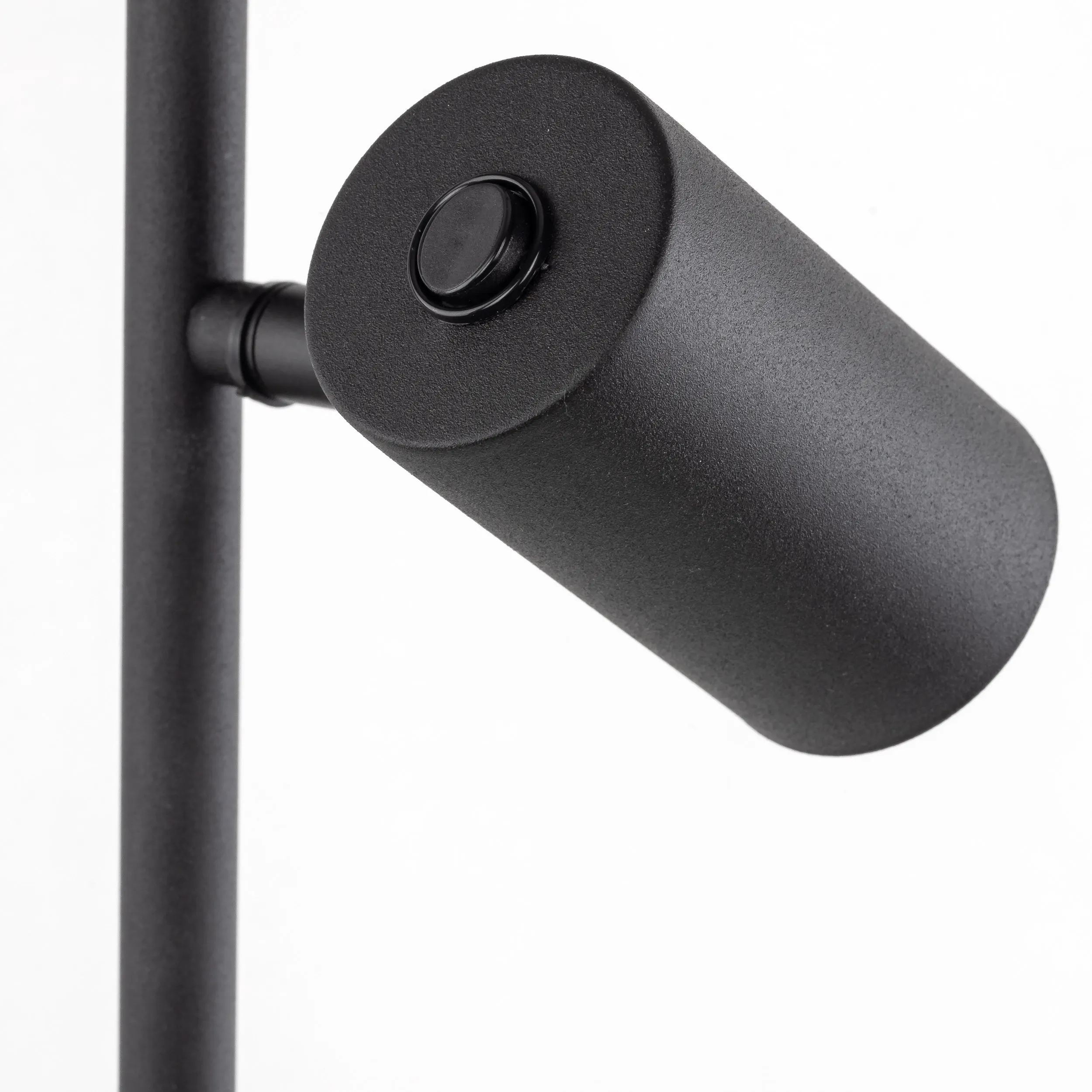 Lampa podłogowa TOP czarna regulowana 150x30cm - TK_16064