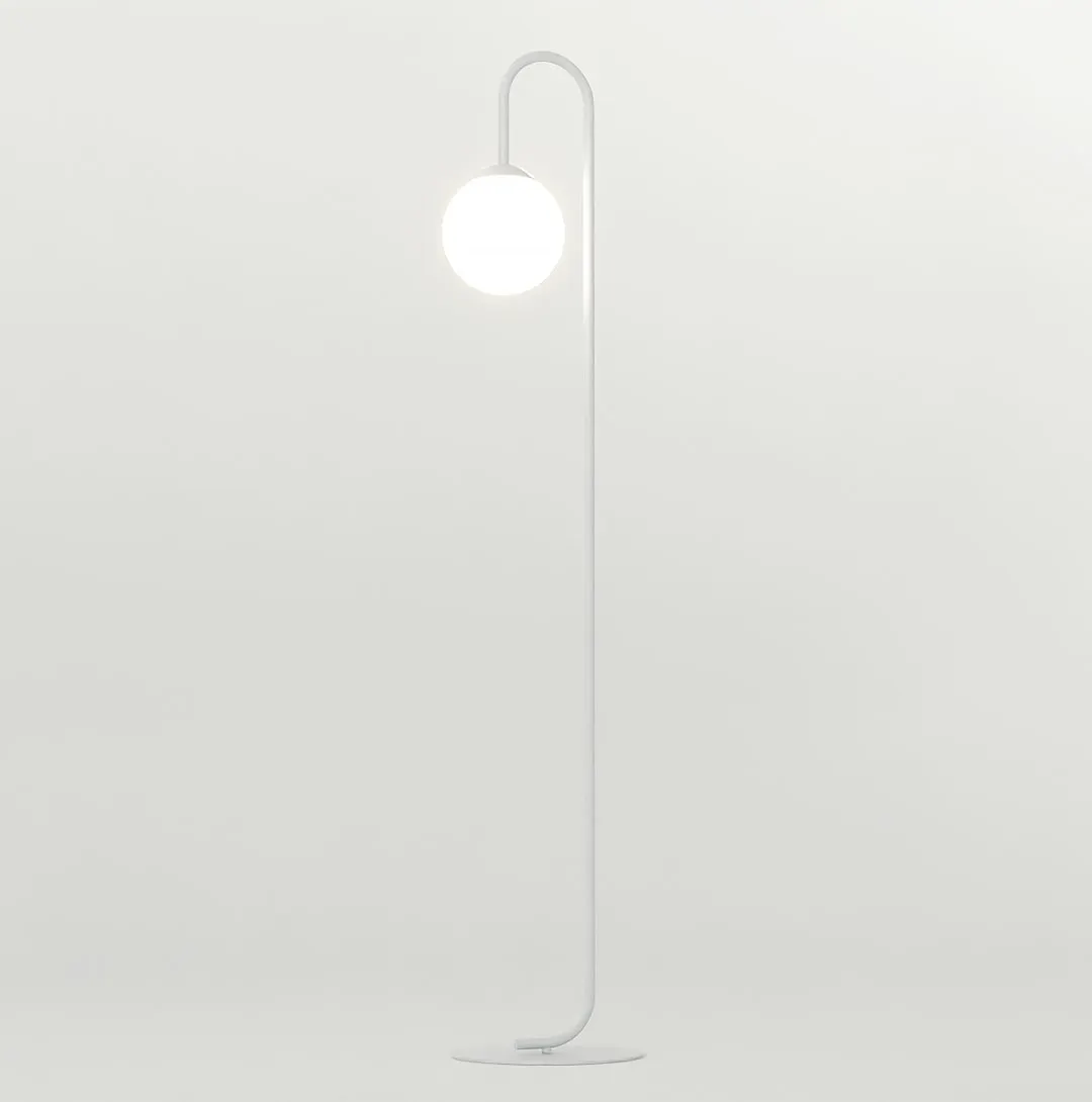 Lampa podłogowa FLOR LP1 biała