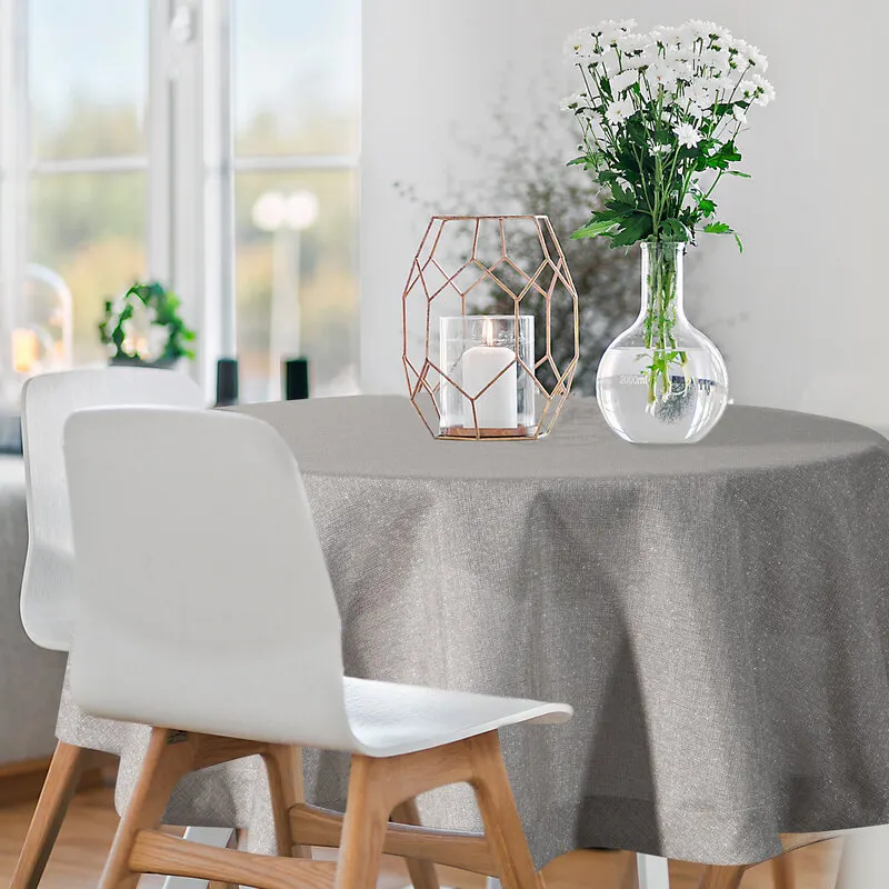 OBRUS STELLA 2 (FI) 150 CM JASNOSZARY - EU_424868