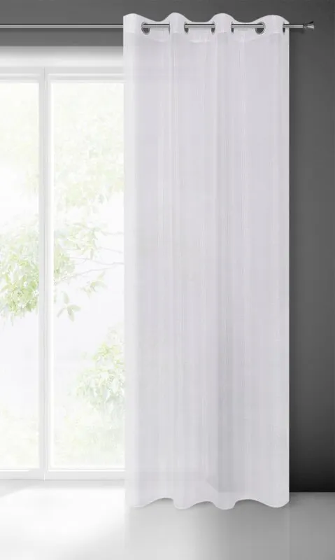 ZASŁONA GOTOWA EMMA 140X250 CM BIAŁY — zdjęcie 2