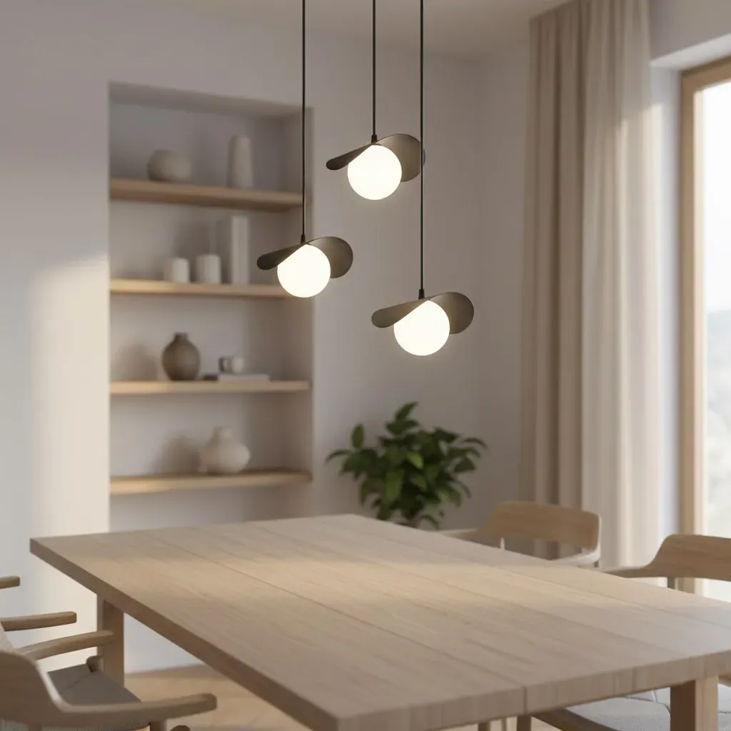 Lampa wisząca metalowa RITUAL 3 PREM czarna — zdjęcie 4