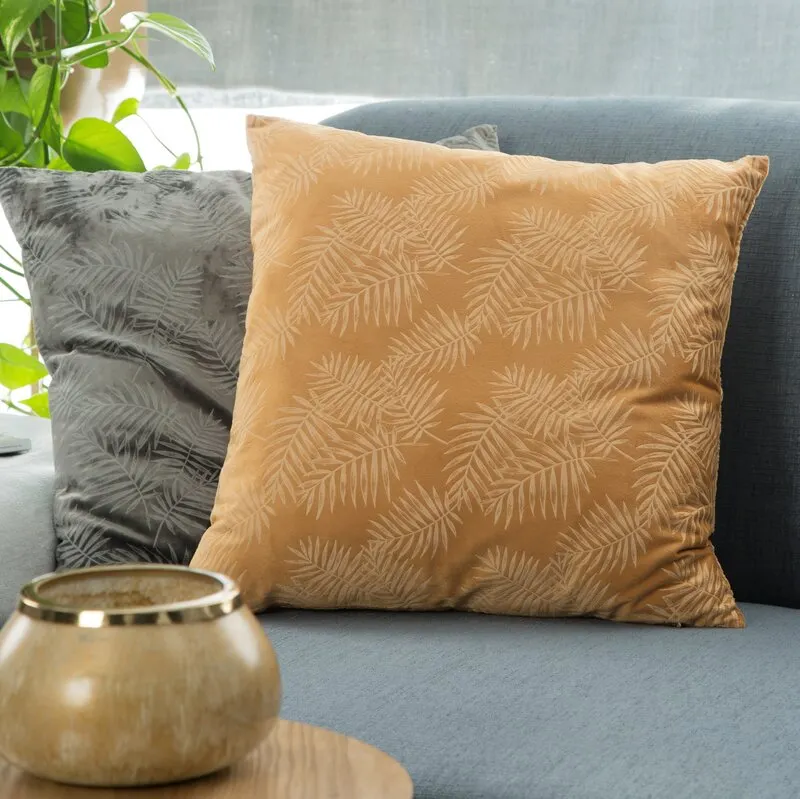 POSZEWKA VELVET 45 X 45 CM POMARAŃCZOWY - EU_439872