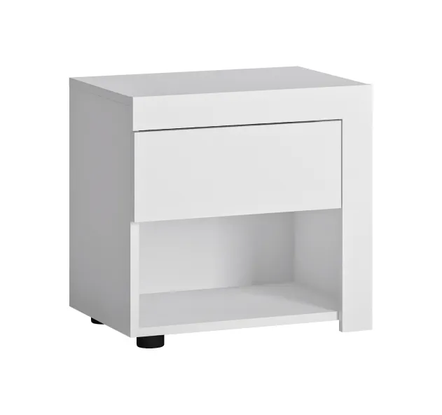 SZAFKA NOCNA LYON BIAŁY LYOK03P BIAŁY ALPIN/BIAŁY HG