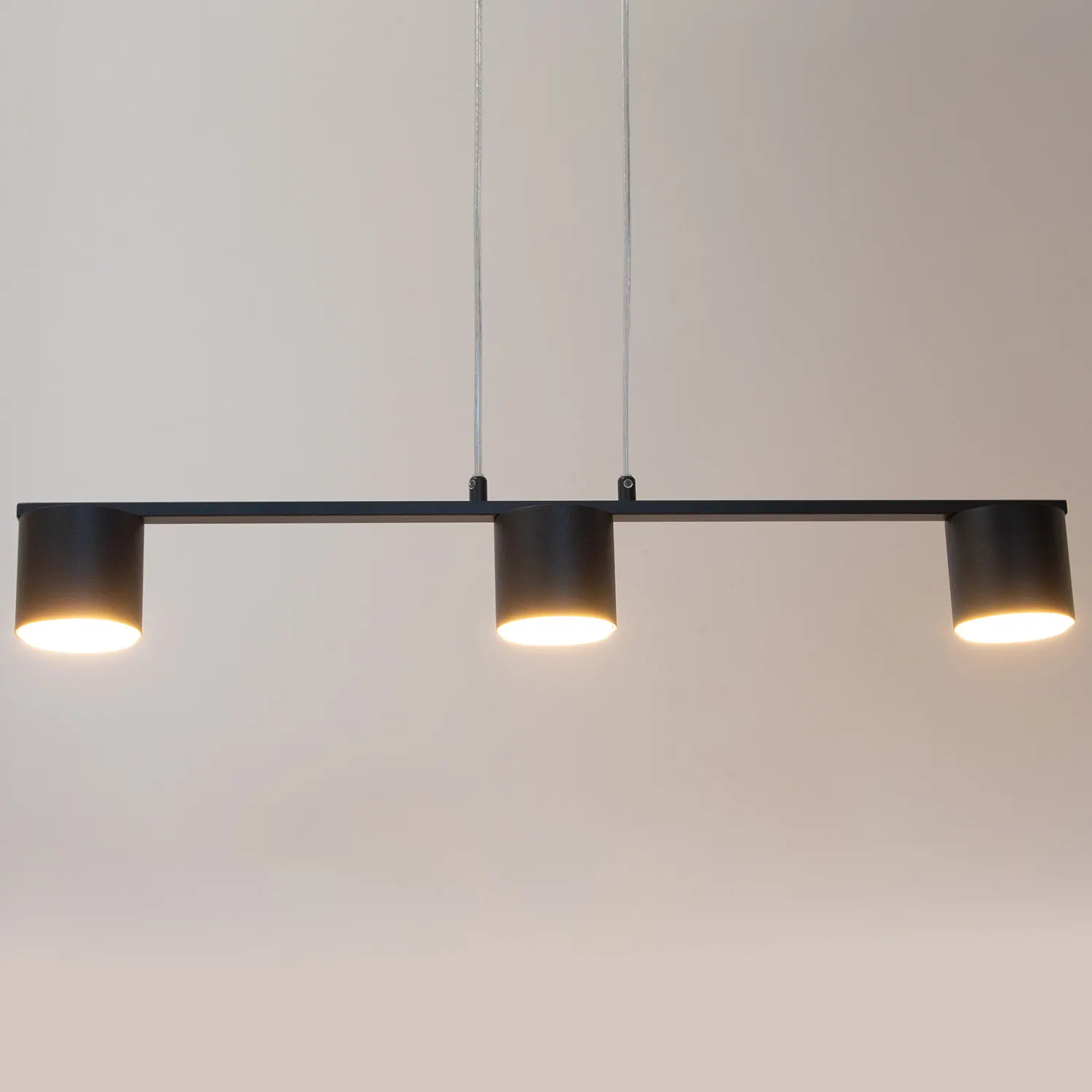 Lampa wisząca stalowa MILA 3 grafitowa - SI_41362