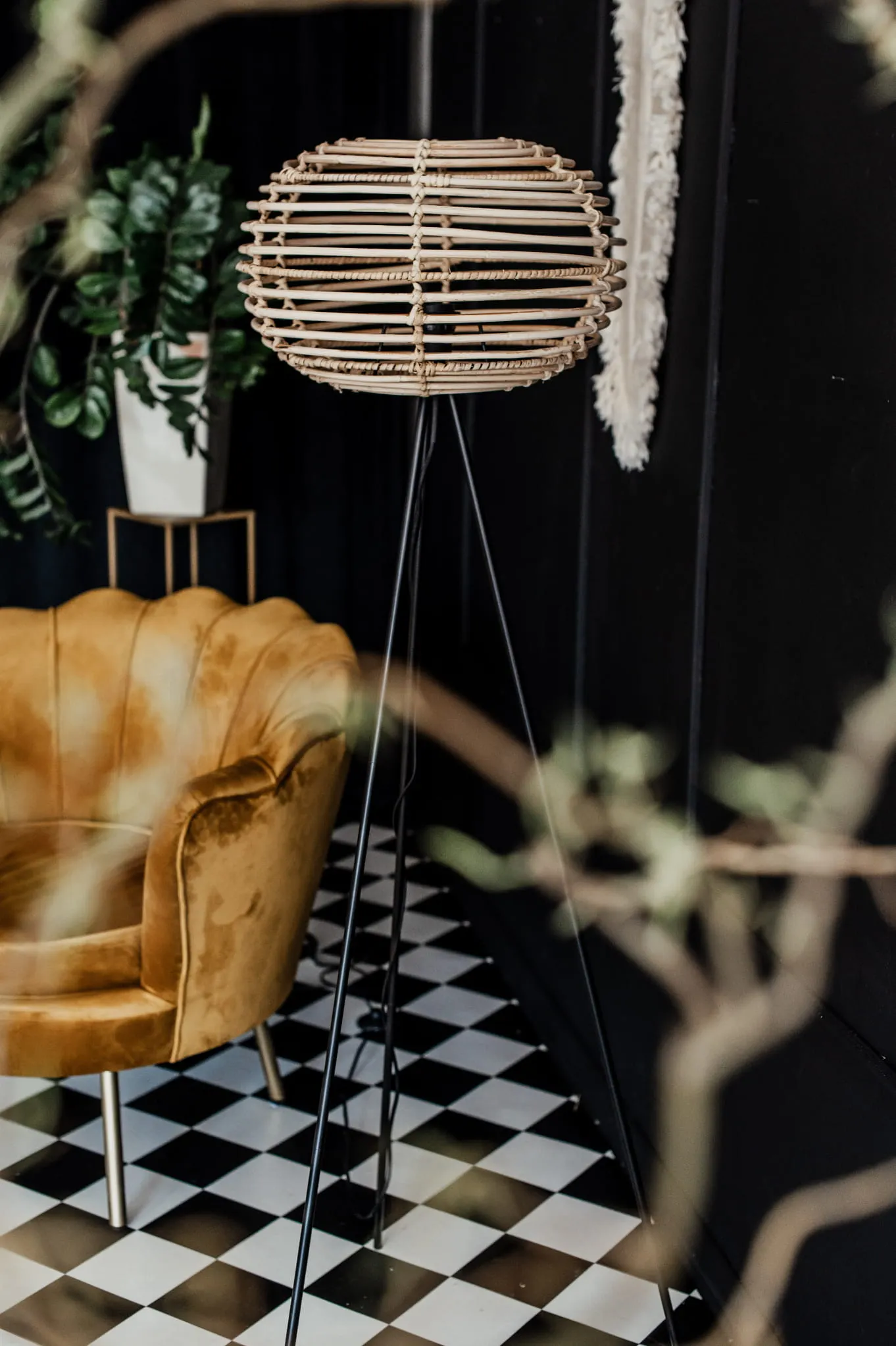 LAMPA PODŁOGOWA MOON - 299D-2580A