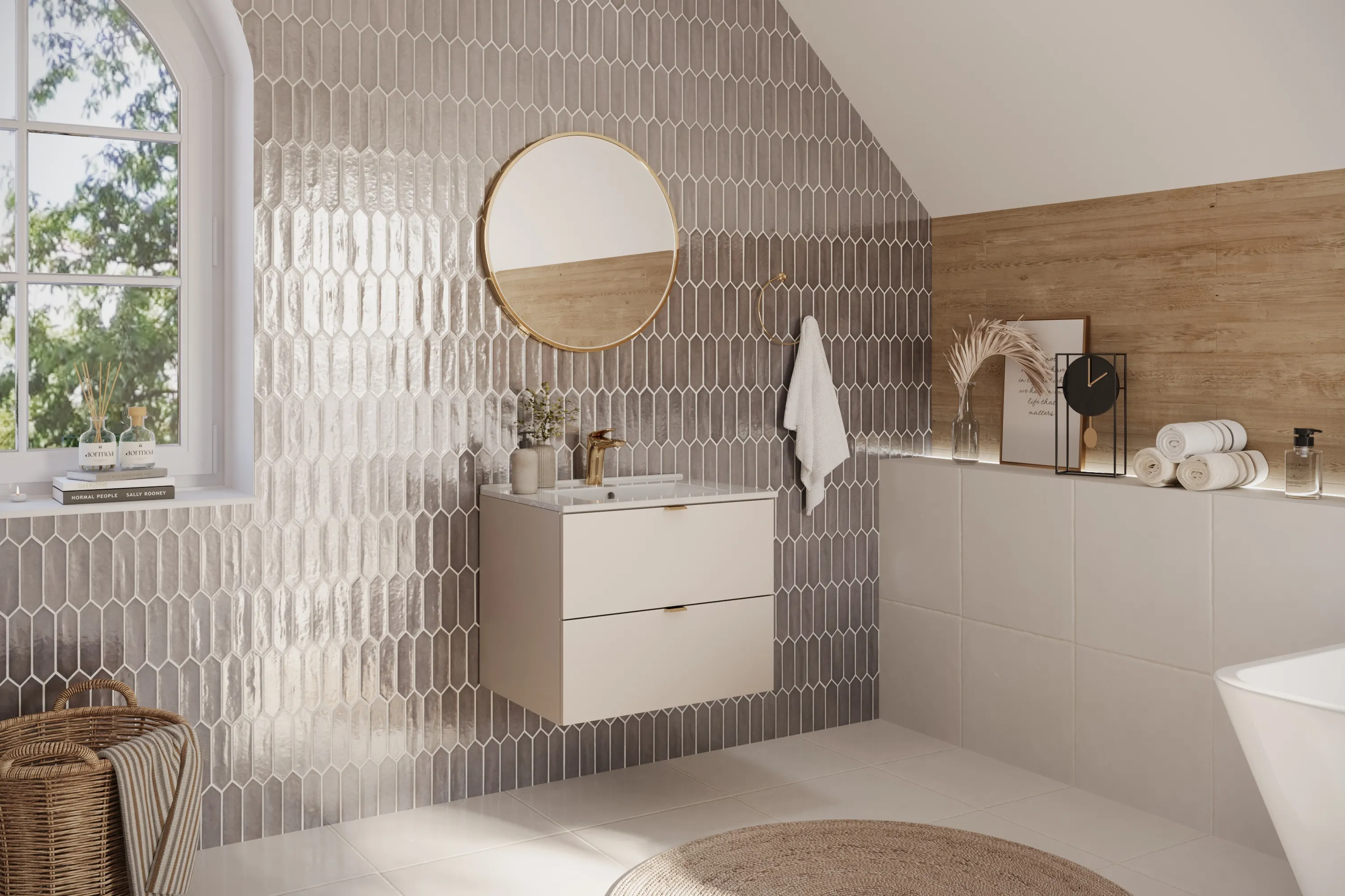 Zestaw meblowy SET-DC 120cm z blatem - SET-DC_B_120CM