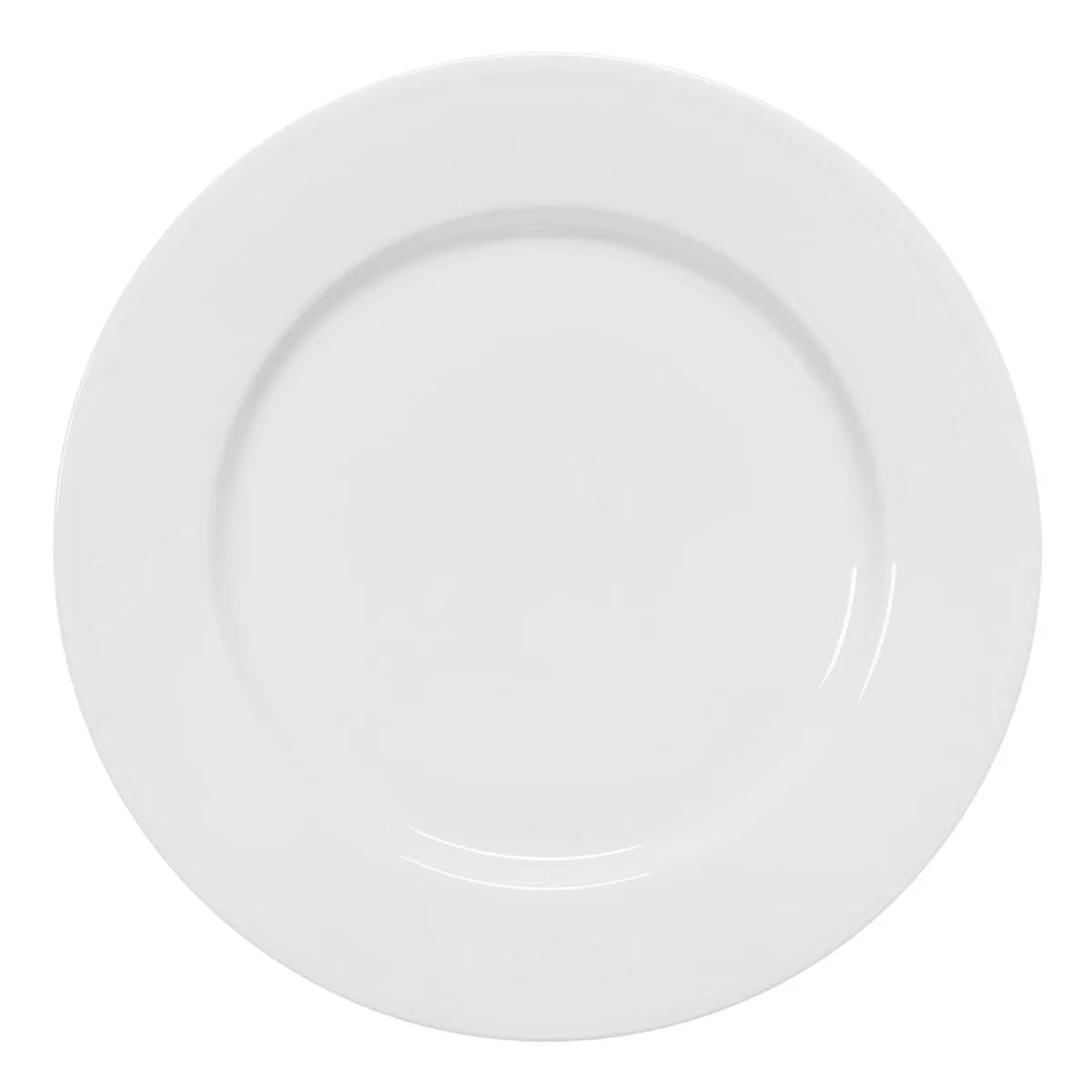 image talerz, biały, porcelana, okrągły, płyta obiadowa