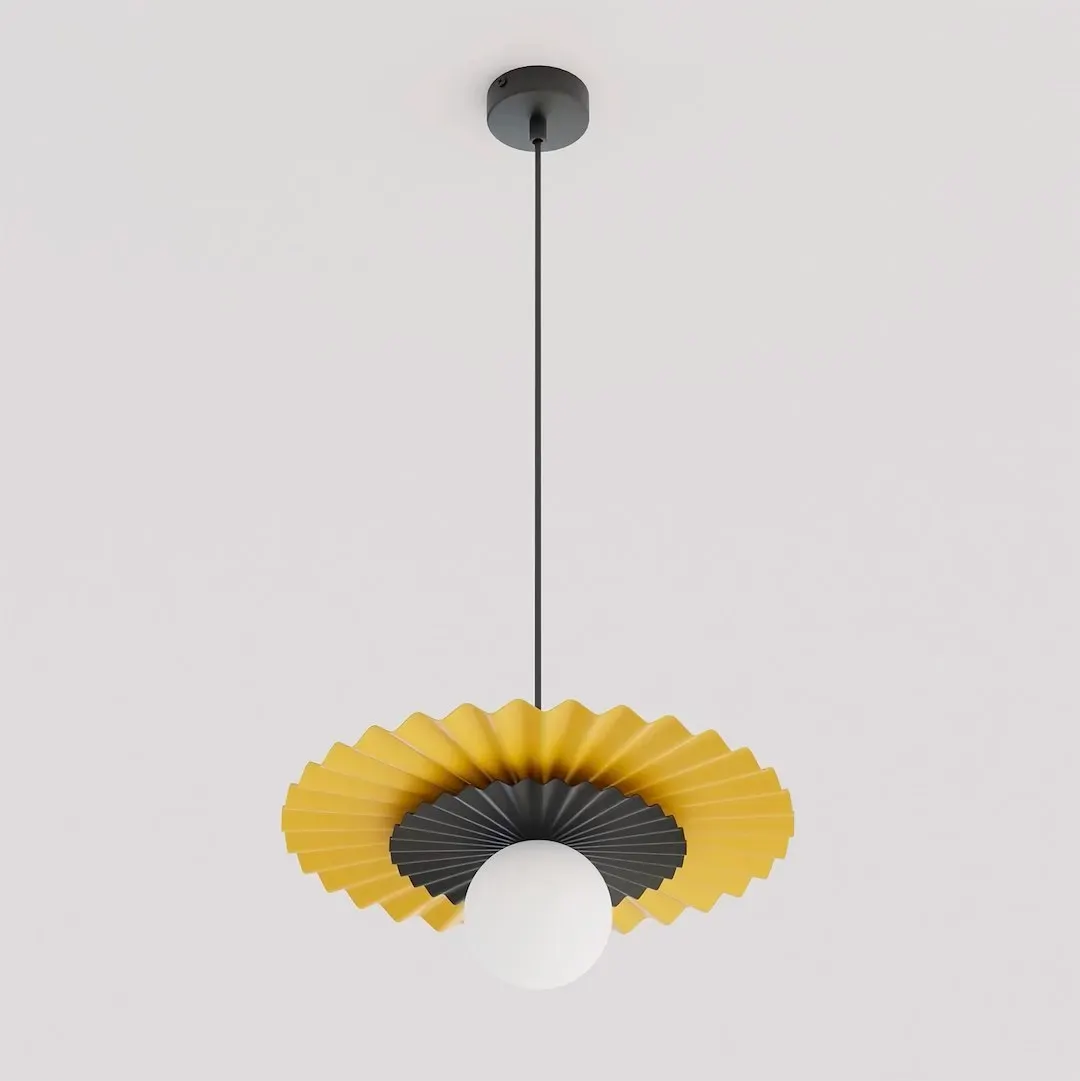Lampa wisząca UMBRA 1 pomrańczowy czarny - 1733/1