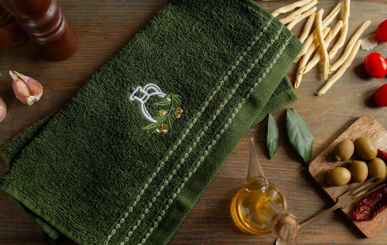 Ręczniki kuchenne 30x50 zestaw 3 szt. OLIWKI 003 - FARO_28549