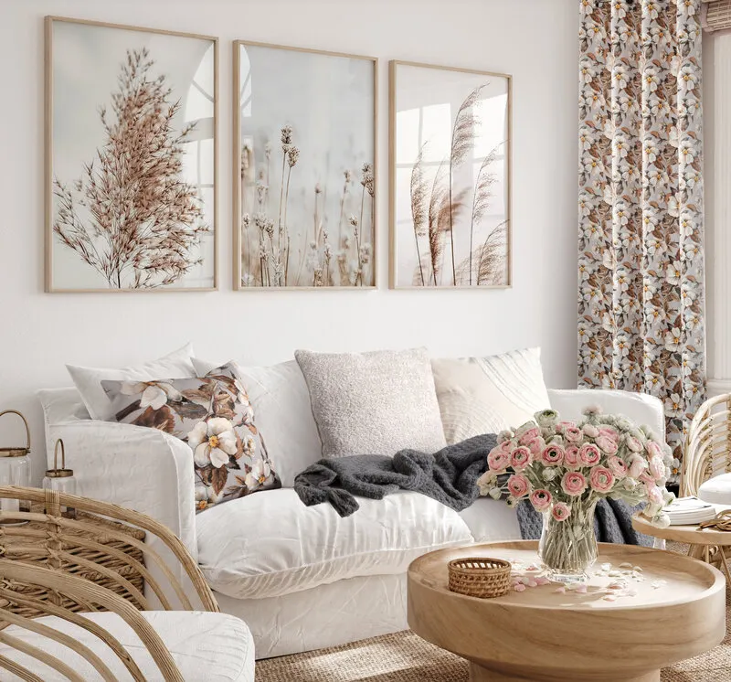 POSZEWKA ALLY 45 X 45 CM JASNOBEŻOWY - EU_410661