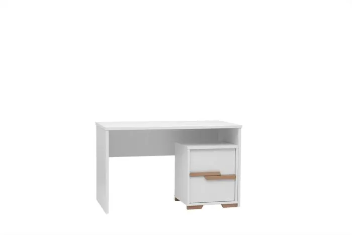 Biurko dziecięce SNAP 65x125 białe - PIN_023-505-210