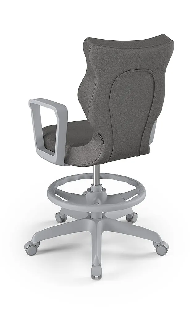 Krzesło młodzieżowe Norm szary Monolith 33 rozmiar 5 WK+P - MB-L-5-D-E-MT33