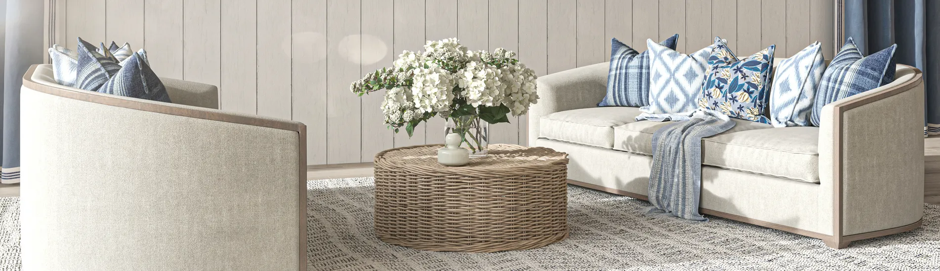 Styl hampton - charakterystyka i aranżacje wnętrz Styl hampton - charakterystyka i aranżacje wnętrz