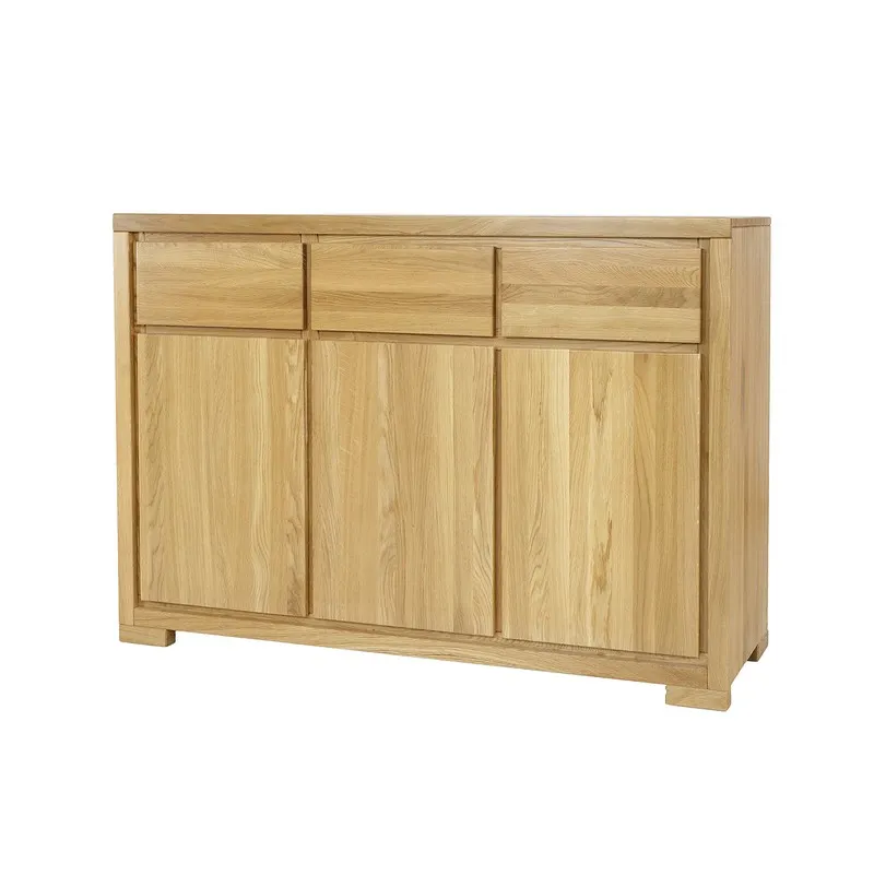 Komoda dębowa KD352 Naturalny DREWMAX