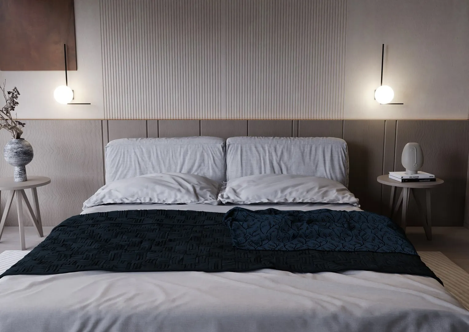 Lampa sufitowa IMAGO 1F czarny biały — zdjęcie 5