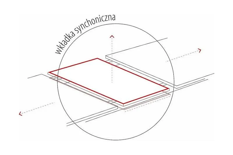 Stół rozkladany APOLLO Biały Mat/Czarny Stelaz 80x120(160) Signal — zdjęcie 12