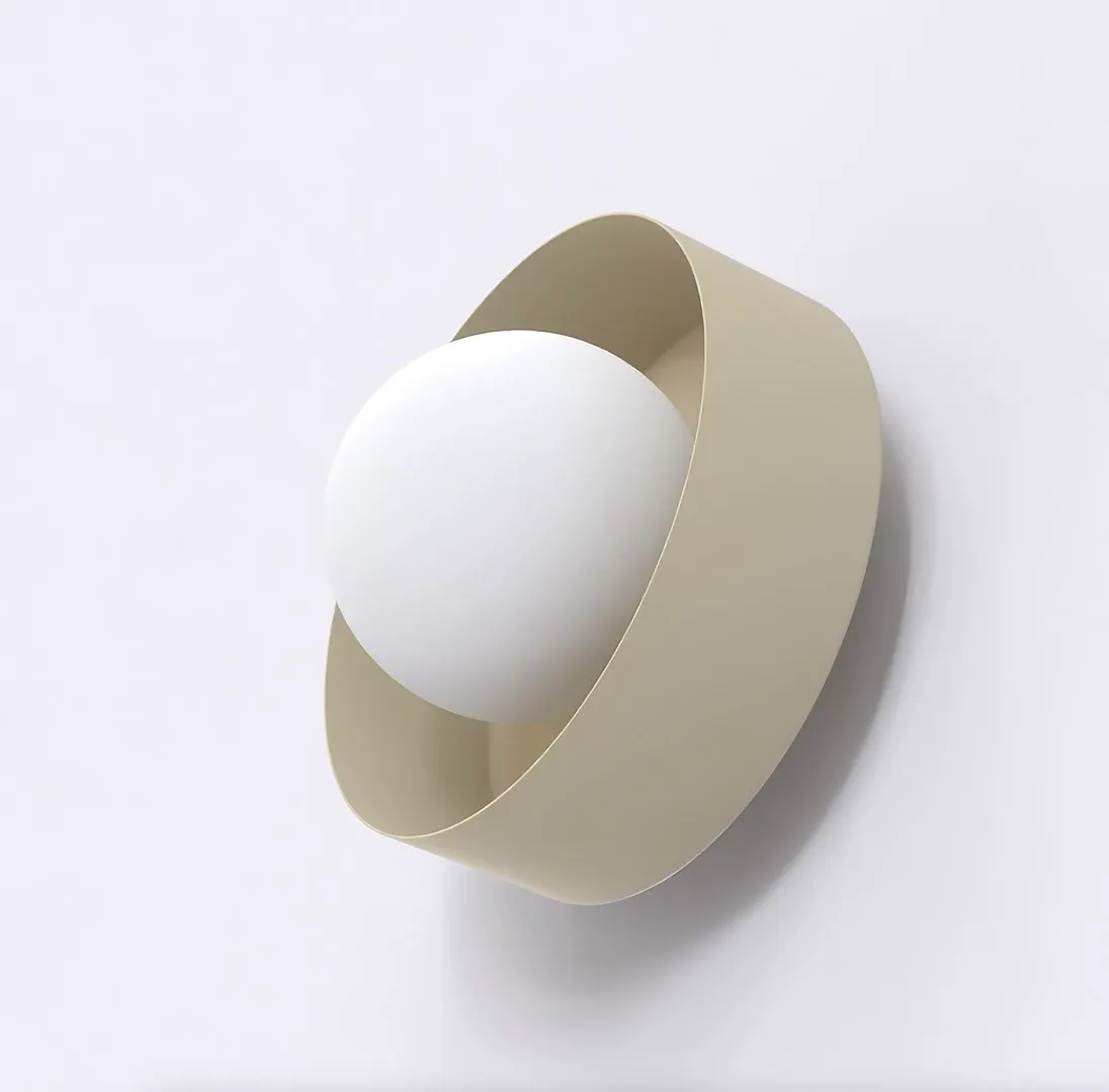 Kinkiet metalowy LULU K1 beżowy - 1537/K1