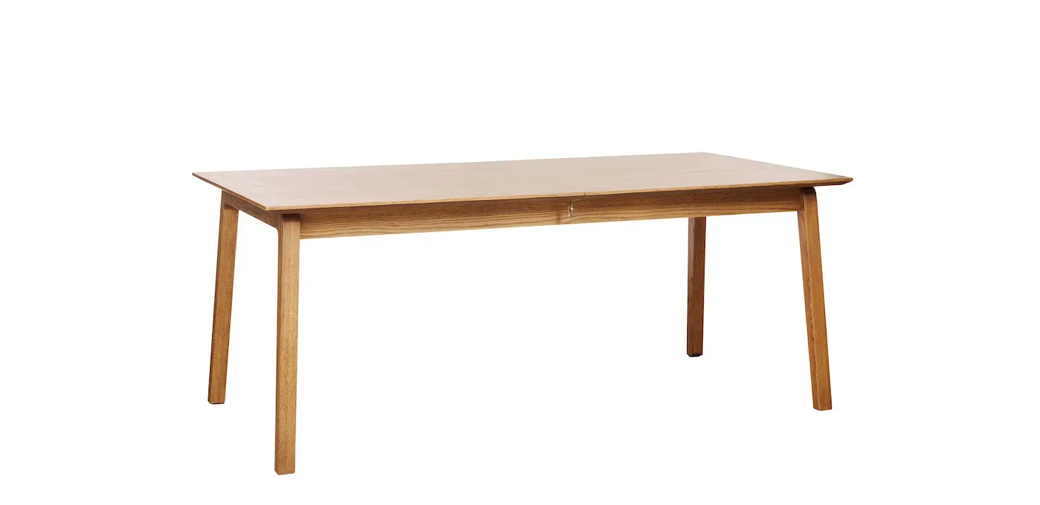 Stół rozkładany BARI 95x190(290) cm - dąb naturalny - UN_47650200