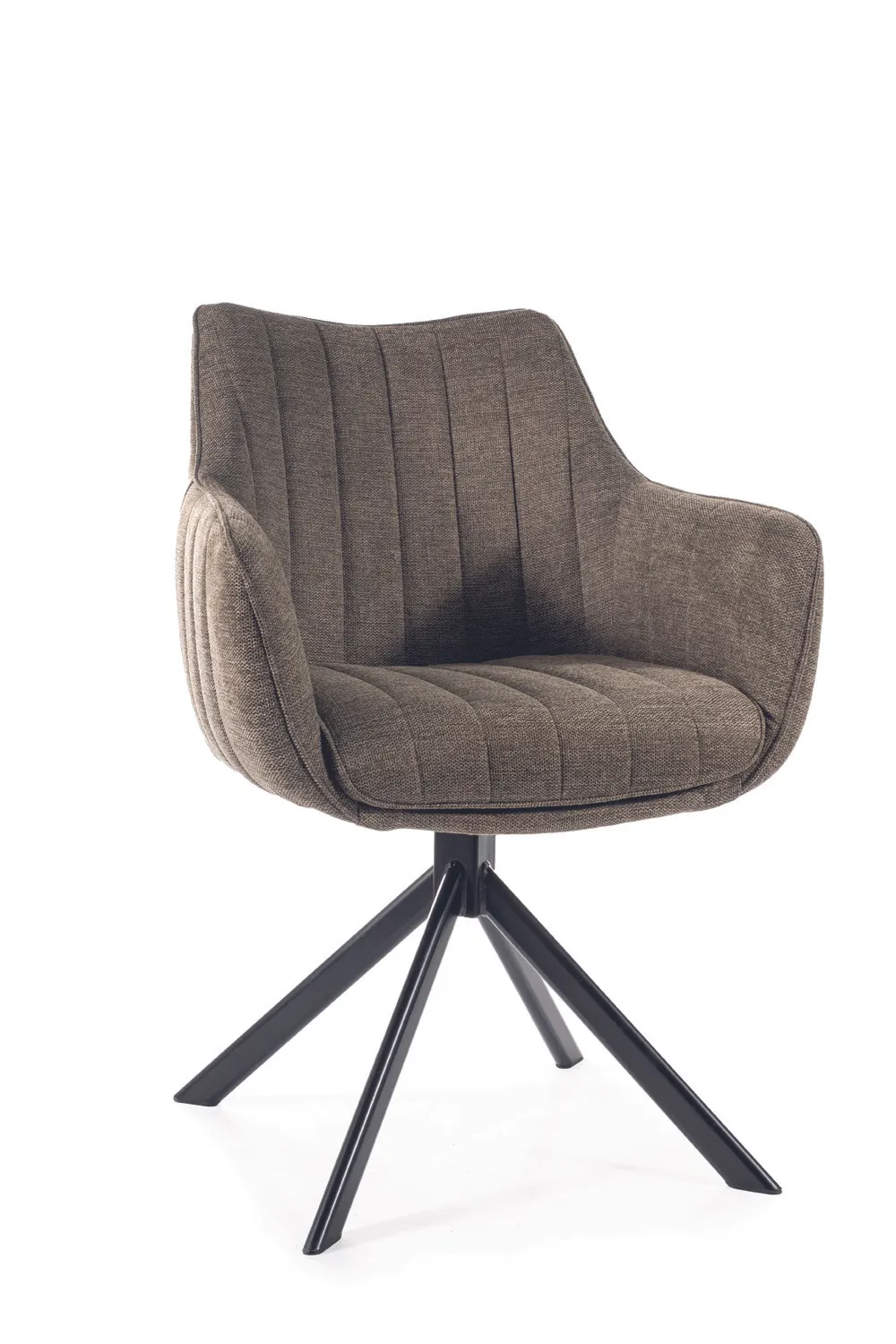 KRZESŁO obrotowe 180° AZALIA BREGO CZARNY STELAŻ / OLIWKA 77 SIGNAL