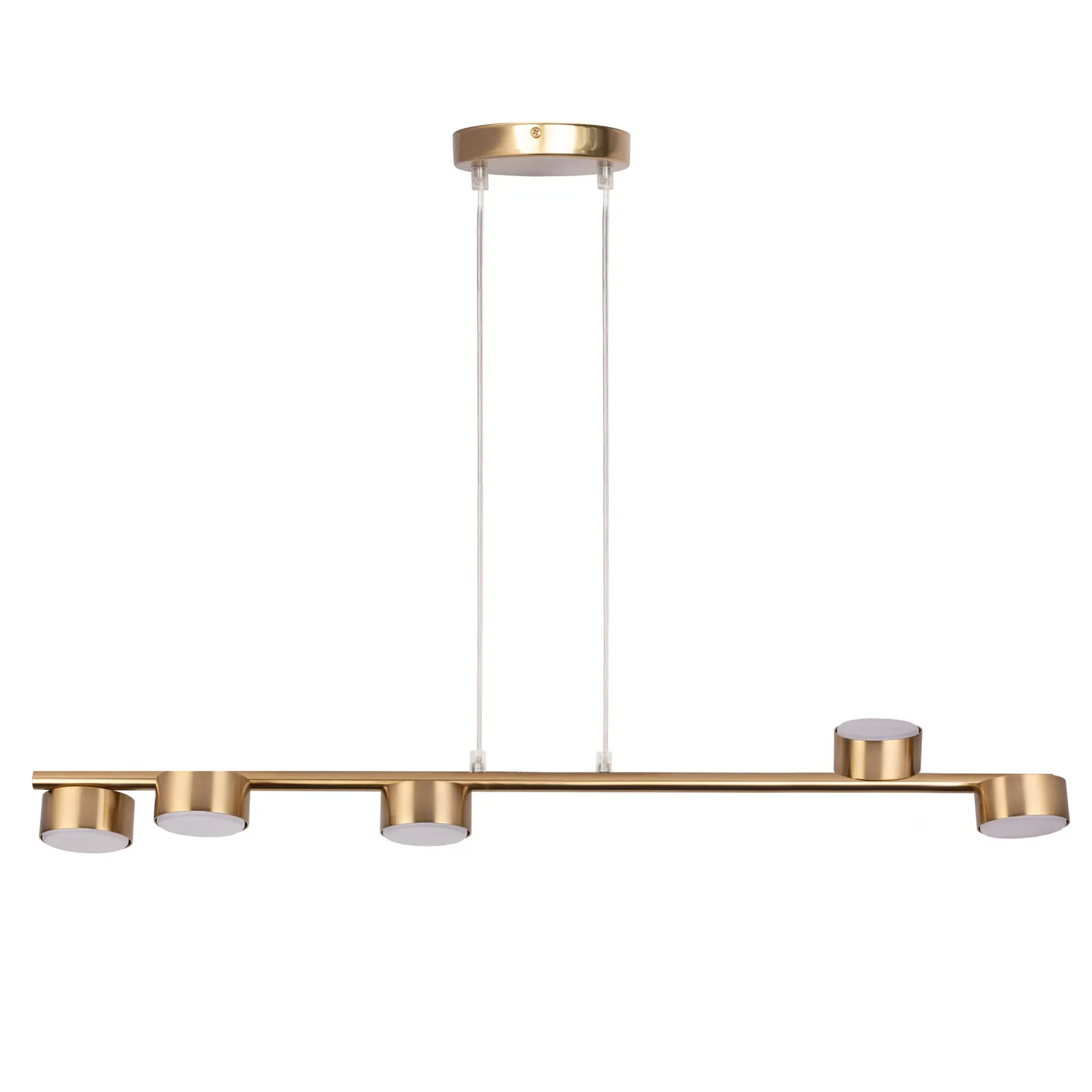 Lampa wisząca PUNTO 5 złota