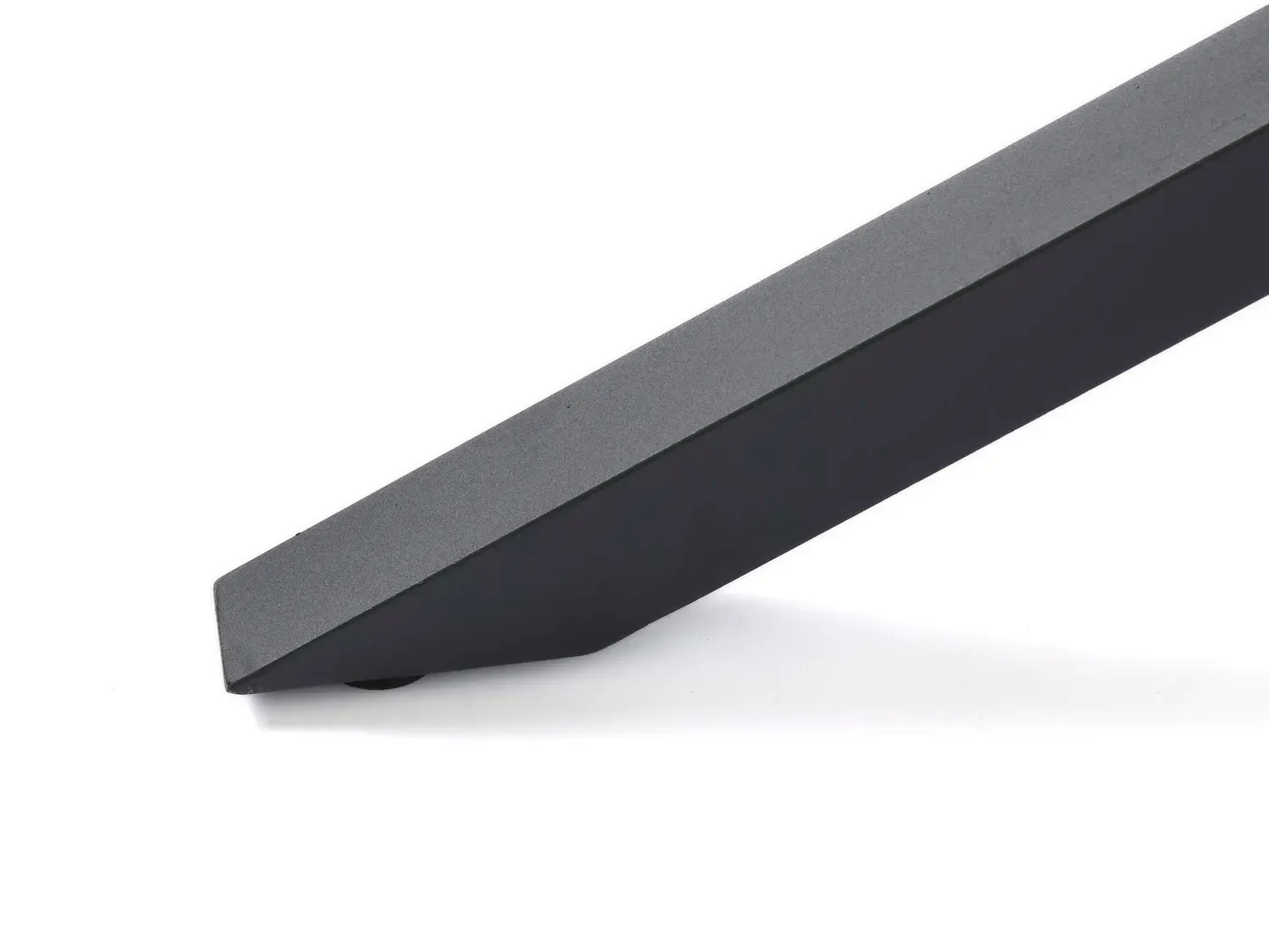 Stół CESURA na metalowych nogach 100x200 - naturalny, czarny - UN_55230000