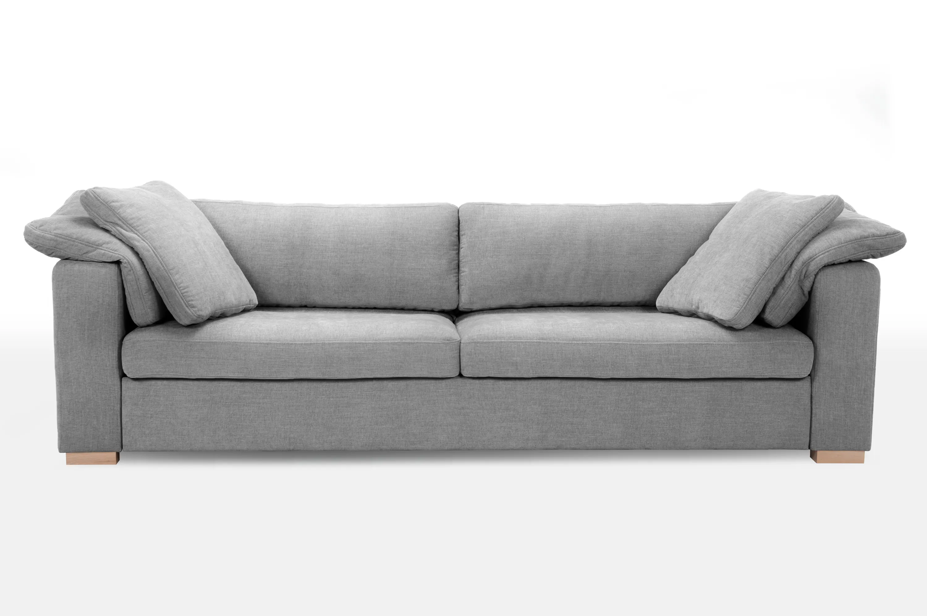 Sofa rozkładana Macaroni szara MEBLEX - MACARONI-CITY85GREY